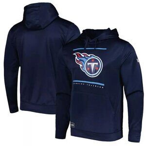 NFL Apparel New Era Tennessee Titans Navy Combine Training Hoodie - XXL